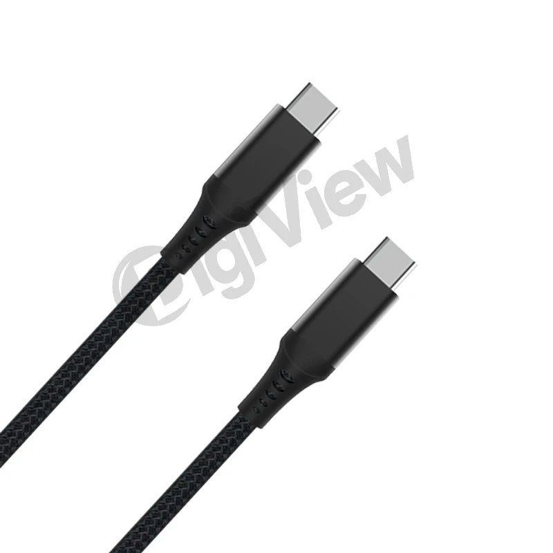 Data Cable sustainable Type C To  Type C 3A Data Charger Cable for phone