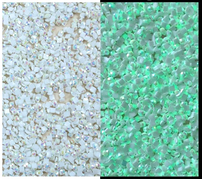 L- 2 DMC 447 Diamond Painting Square Resin Drills AB Crystal Jelly Glitter Metallic Fairy Glow in the Dark Dust Pixie Diamonds