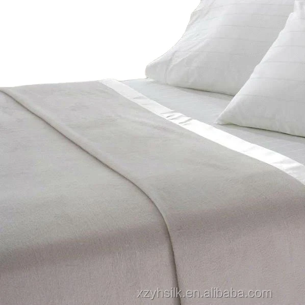 
Luxury 100%Mulberry Silk Fleece Blanket,Silk Touch Blanket 