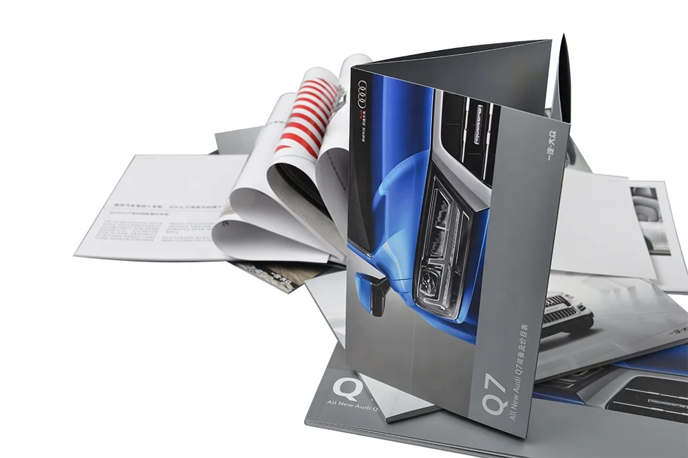 GIGO Booklet Printing Magazine Custom Book Catalog Brochure Leaflet Flyer Printing