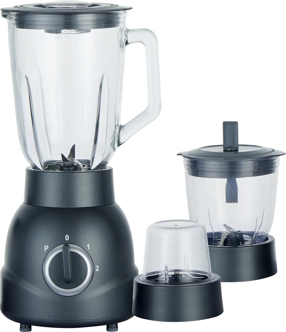 NK-B129 500W Plastic Countertop Blender with 1.5L Blender Cup Stainless-steel 4 blades Food Blender
