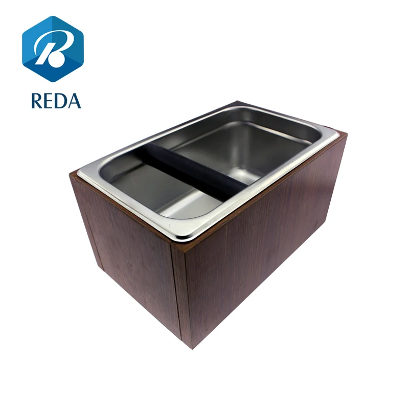 Top Selling Coffee Grind Dump Bin Waste Bin Container Espresso Knock Box