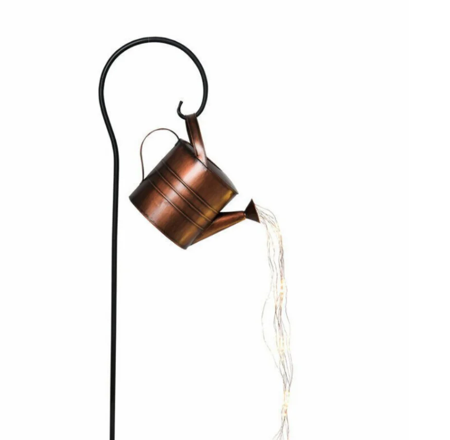 
LED Solar kettle lamp Watering can lamp Garden art light decoration Led Lawn Light 