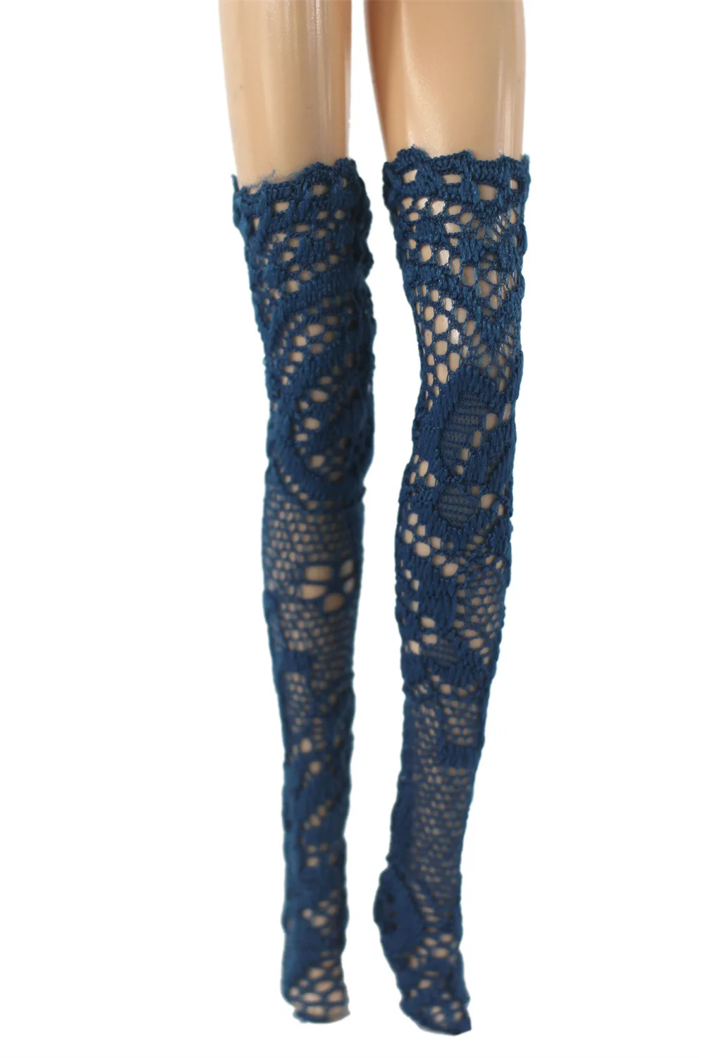 New Arrival Miniature Good Handcraft 1/6 Scale 30 cm Doll Stretch Lace Stocking Stockings Socks for 30 cm BB Dolls