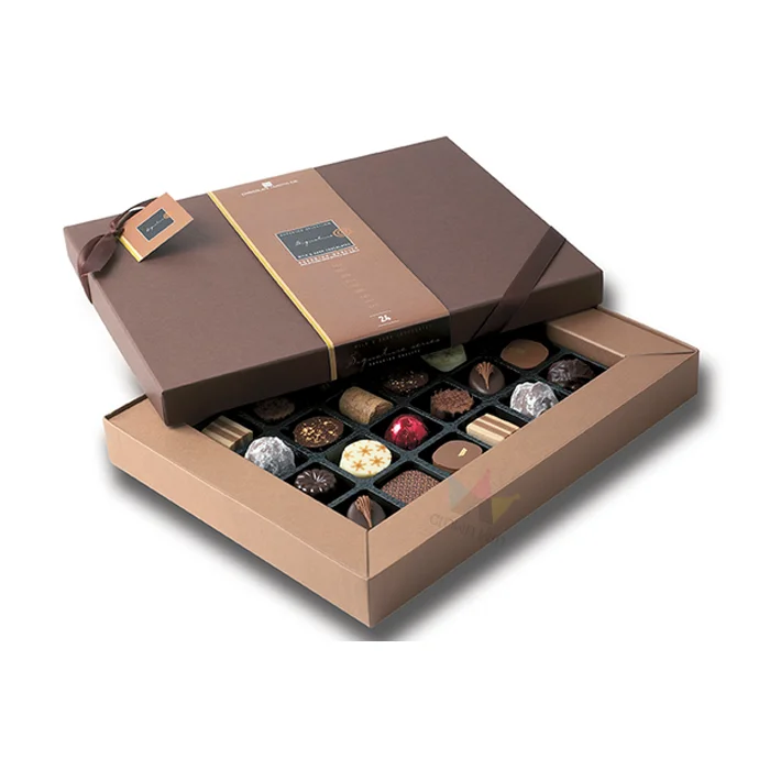 Sweets Cookie Muffins Pastry Dark Nutella Toblerone Chocolate Macaroon Package Boxes For Cajas De Carton Confectionary Boxes