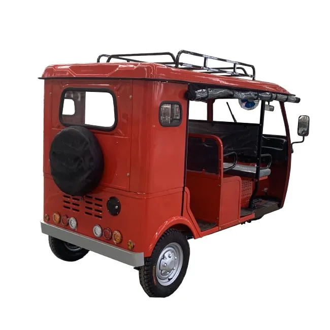 Трехколесный велосипед моторизованный бензин fuled Bajaj 4-местный Tuktuk