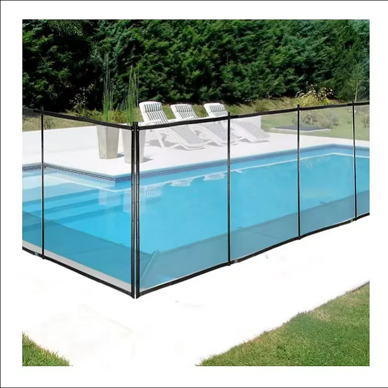 plastic pvc folding portable frameless folding baby swimming child cheap pool safety fence