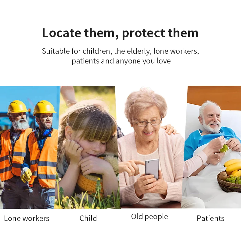 Spy Android IOS GPS Tracker Watch Kids Elderly Smart Watch with GPS Tracker And 4g