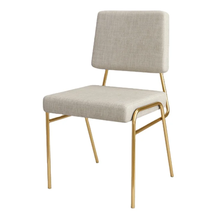 Hotel Table and Chairs Living Room Furniture Modern Metal Relax Dining Chair