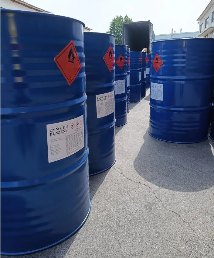 Factory Supply C6H6 CAS No 71-43-2 Benzol Liquid Pure Benzene with Stable Quality