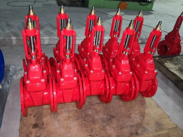 Hot sell 300PSI Groove gate valve with tamper switch FM approved listed