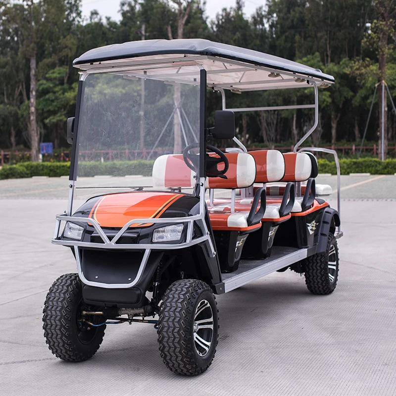 Custom Vehicles Strong Drive sightseeing Cart 8 Seats  Electric Golf Cart