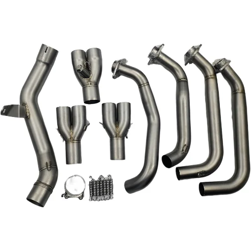 
CRAZY OLD MAN Motorcycle Modified Muffler Pipe Exhaust Front Header Pipe Tube Full System For Z900 2017 2018 2019 