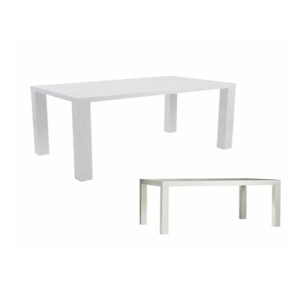 Белый обеденный стол 180x90