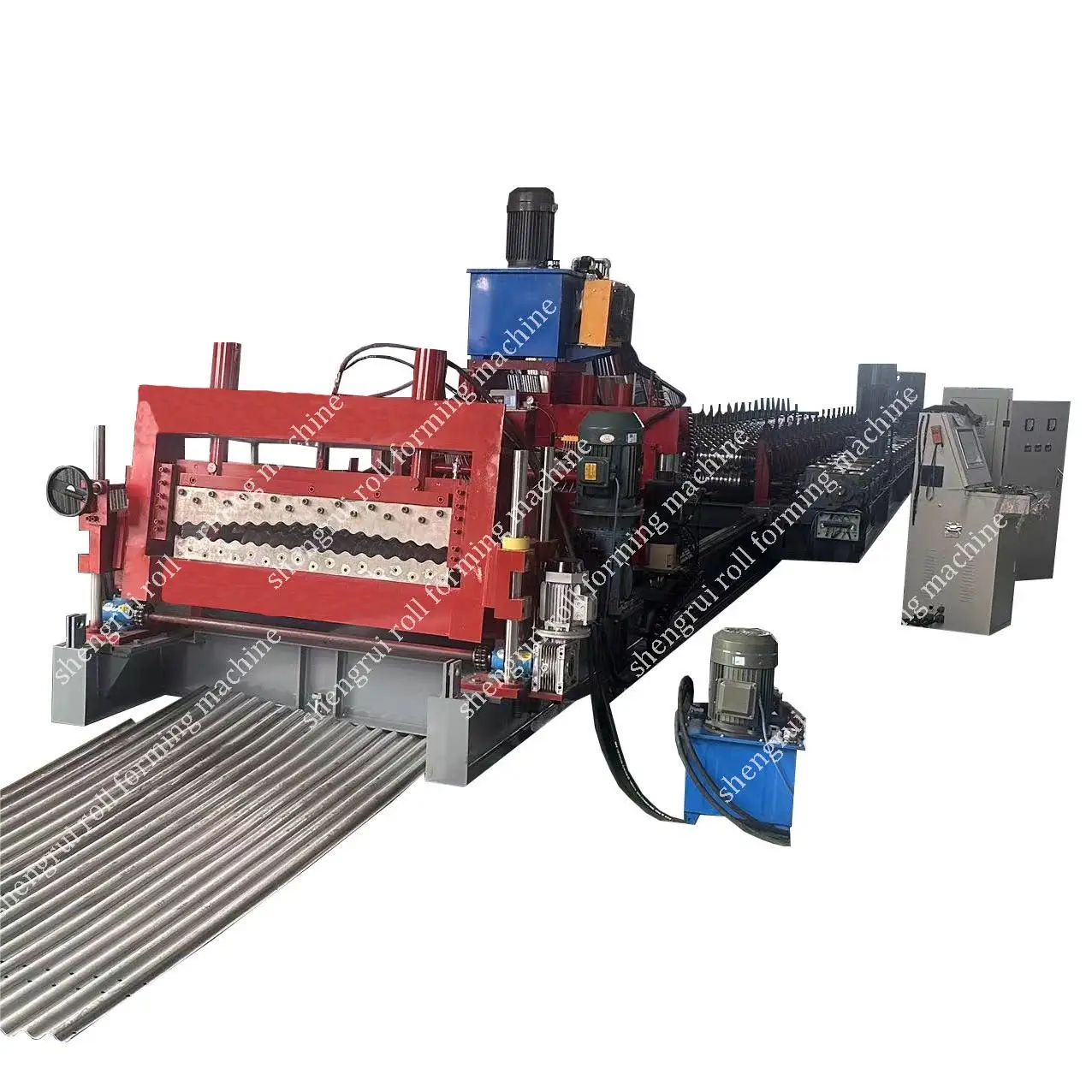 Galvanized Customized Grain Storage Silo Corrugated Construction Machinery Corrugated Roll Forming Machine