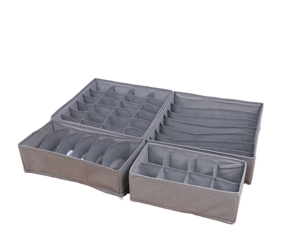 Модный дизайн 16 сетка бюстгальтер носки нетканые 4 комплект разделитель нижнее белье Органайзер для спальни