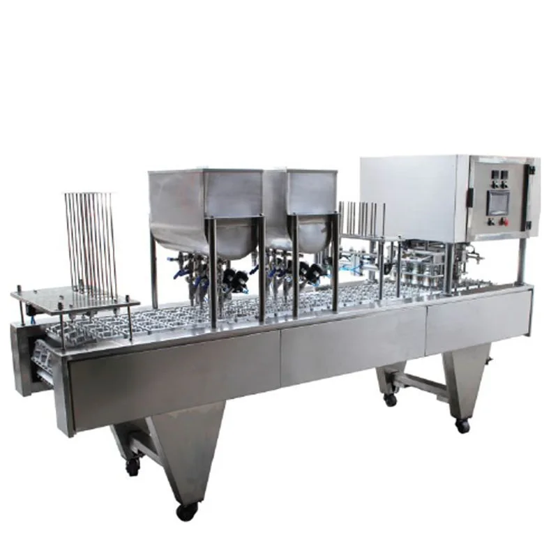
HNOC automatic cup filling ans sealing machine/water filling machine cup 