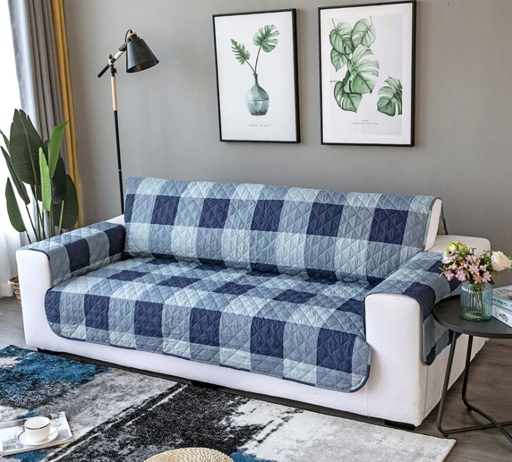 
Single-seat 53*190cm Best selling amazon Waterproof sofa cover with high quality 