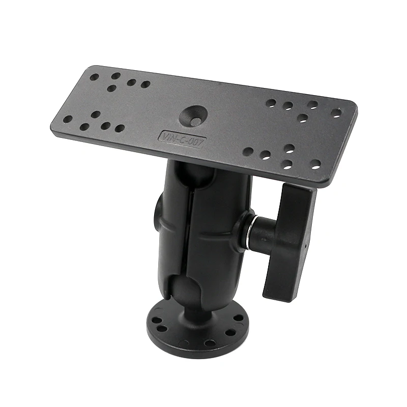 Universal Hole Bracket Kayak Fishfinder Fixed Support Porous Lowrance Fishfinder Mounts