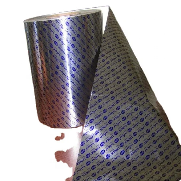 Alu Blister for Pharmaceutical 20 Mic Hard Alloy 8011 With PVC HSL on Bright Side Print Primer Dull