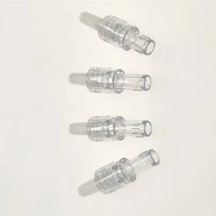Medical disposable Luer Lock needle free connector