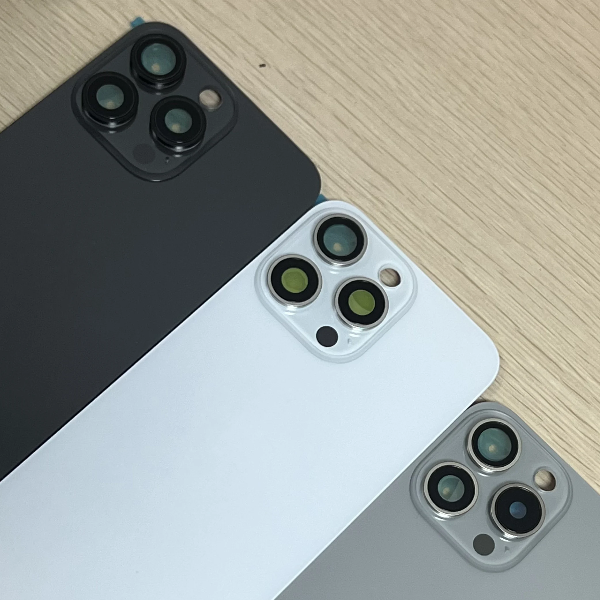 Top quality With Frame Metal magnetic For iphone 16 Pro Max 15 Plus 14 Back Glass Plate Magnet Ring