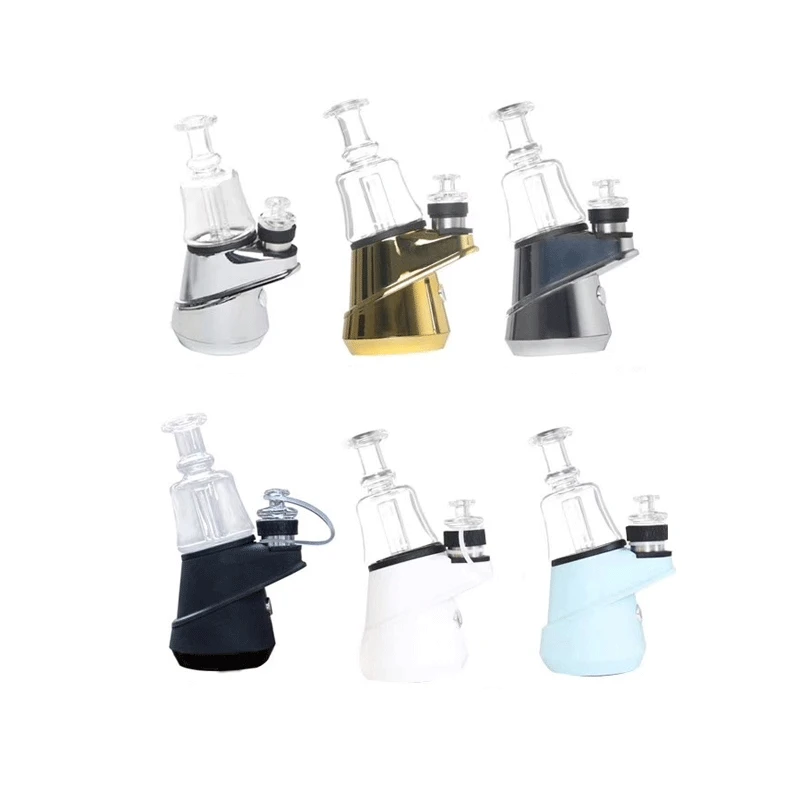 
Free Shipping NEW G9 SOC Electric Dab Rig Kit with Ceramic & Quartz Bowl Temp Control 2800mAh Glass Bubbler Wax Dabber E Nail 