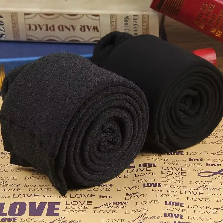 Winter Thicken 400 g Fleece Lined Fluffy Thermal Men Tights High Waist Stretch Soft Velvet Fuzzy Warm Men Leggings