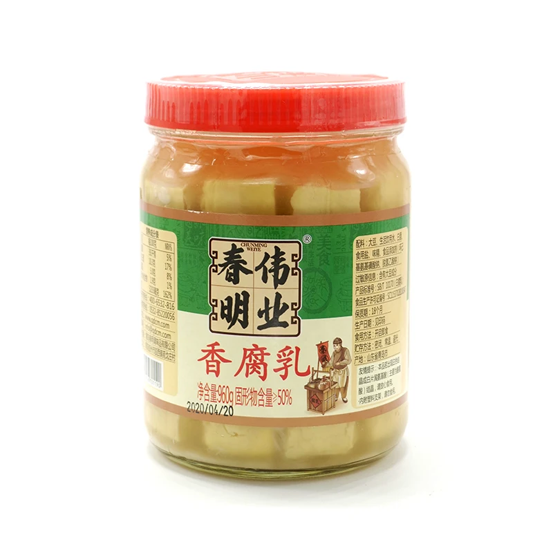 
Hot selling Dependable Performance 960g Sweet Fermented Bean Curd 