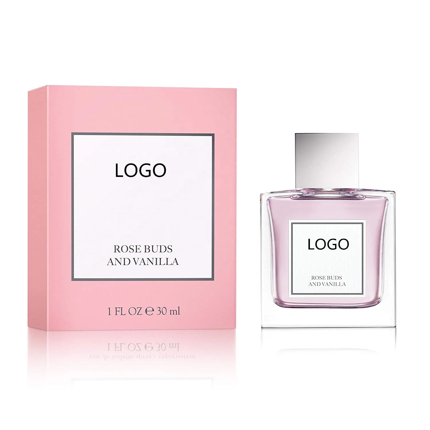 Private Label Natural Rose And Vanilla Perfume Fragrance