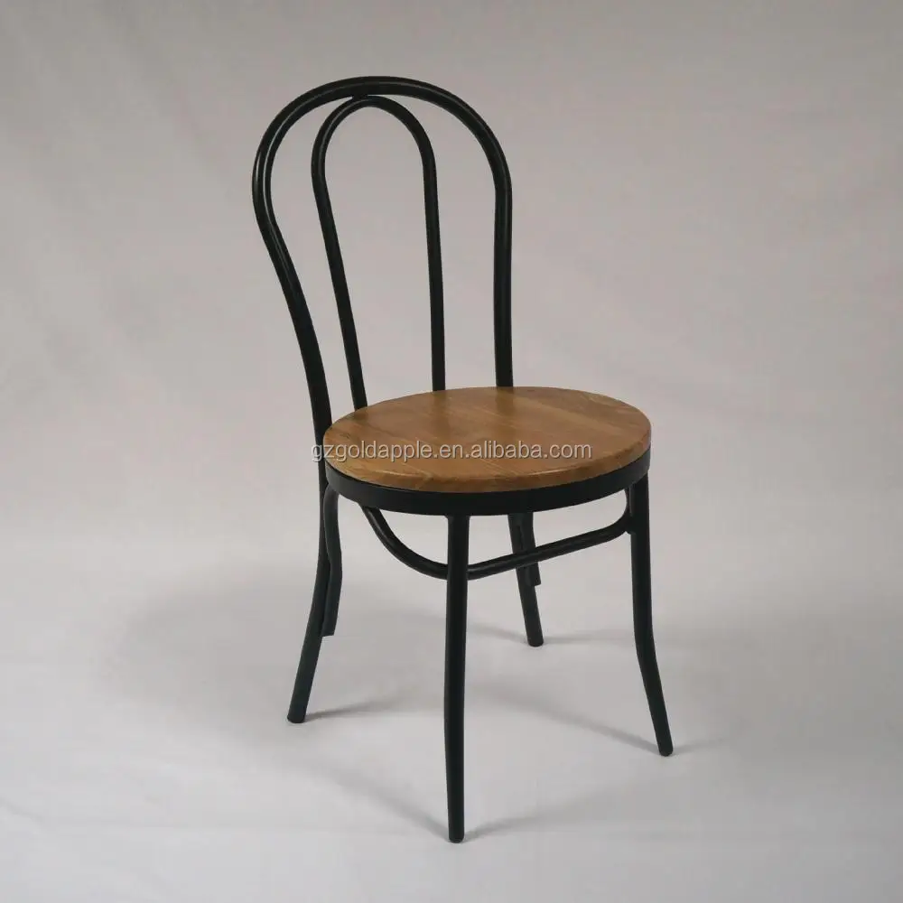 Industrial Metal Furniture Event Party Chair Stackable Metal Benwood Dining Chairs Banquet Chair