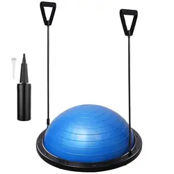 Best price Wholesale PVC Half Balance Fitness Ball best selling balance trainer ball core Exercise for gym and home exercise