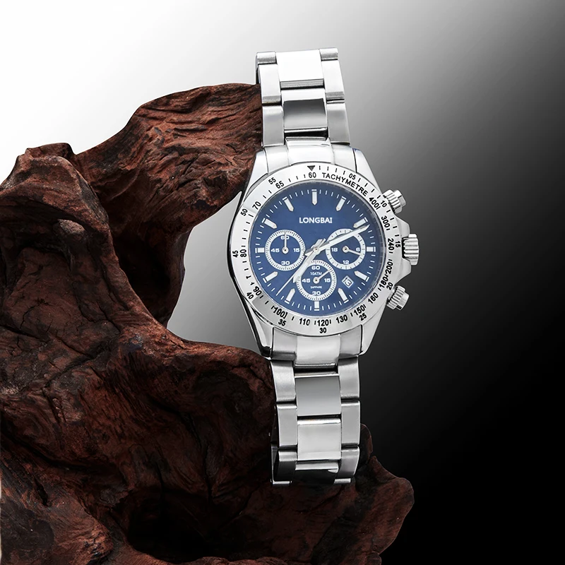 Высокое качество бренда мужские часы Автоматические роскошные Rolojes из нержавеющей стали деловые