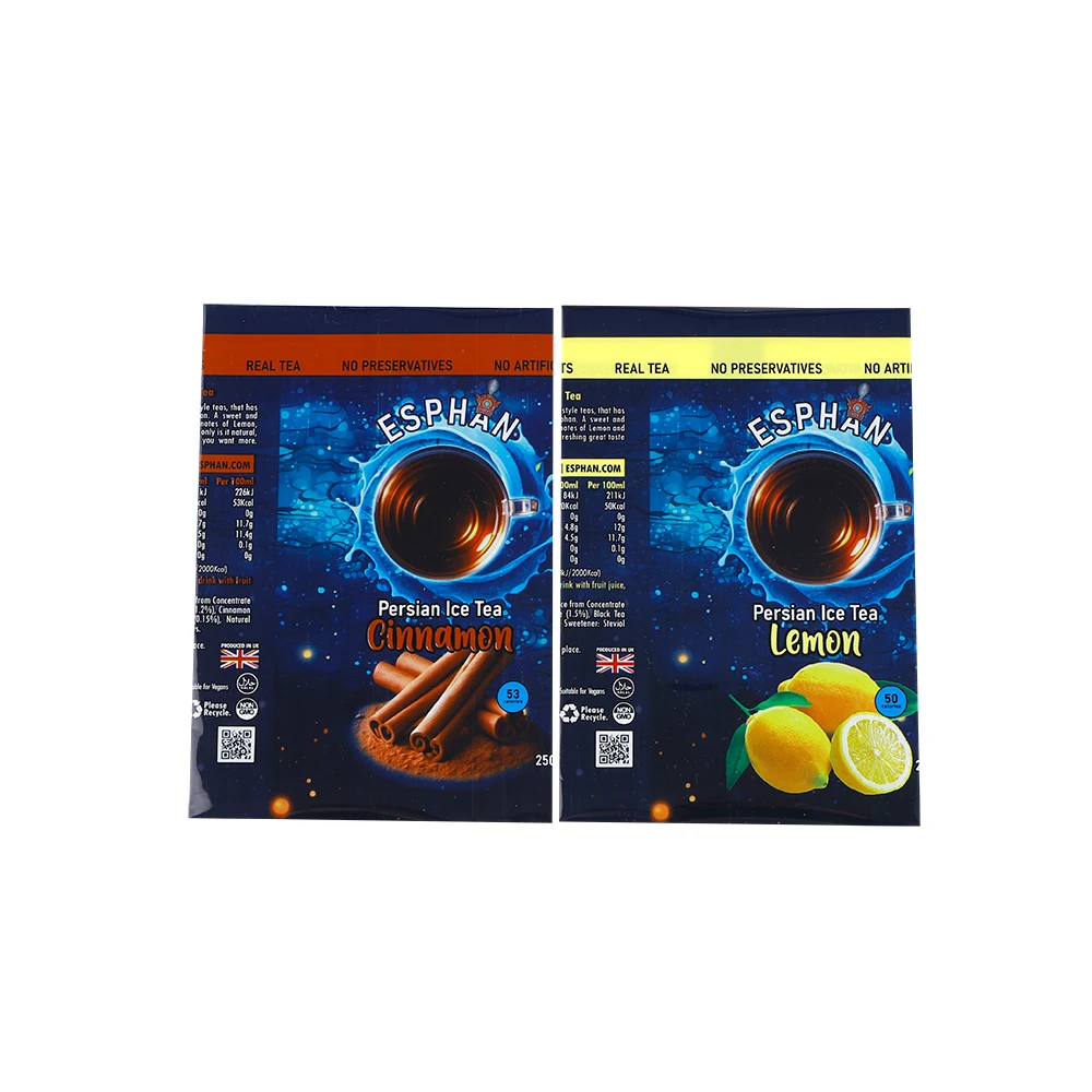 Digital Printing Custom PET PVC Heat Shrink Sleeve Label for 8oz 12oz 16oz 330ml 500 ml Bottle Cans Beverage Packaging