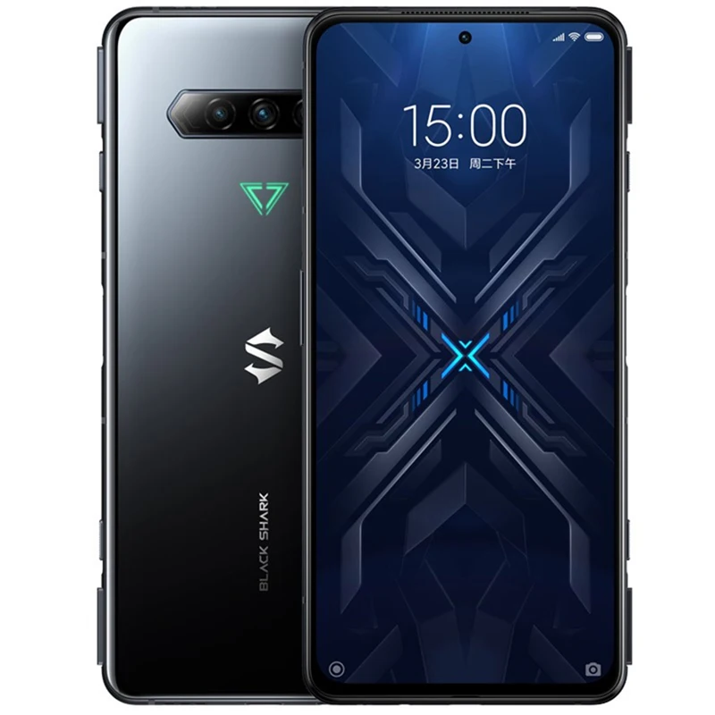 
Global Rom BlackShark 4 6+128G 5G Gaming Phone 6.67 inch 144Hz AMOLED Snapdragon 870 Octa Core 120W Flash Charge 