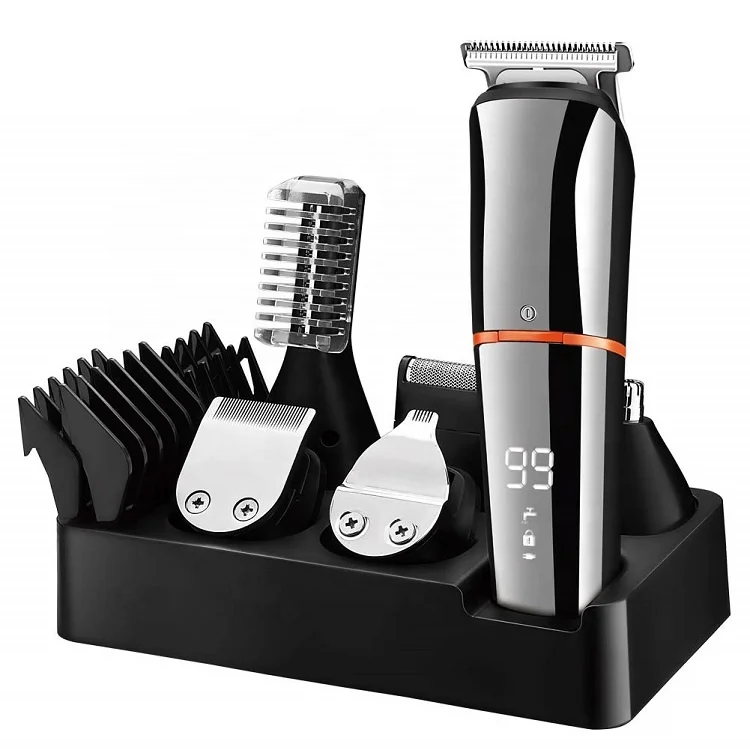 Professional   Bald headed  Zero Gapped Grooming Kit Electric Hair Clipper For Men
