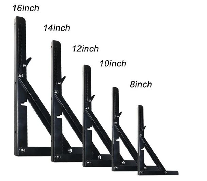 Wholesale Flat Sheet Metal Cast Iron Metal Shelf or Shelving Floating L Brackets