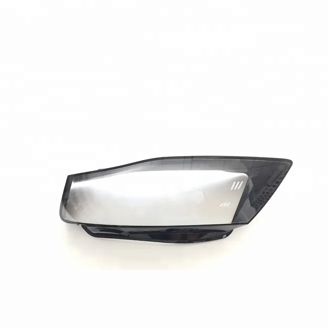for Audi A4 B8 headlights glass lens cover front 2007 2008 2009 2012 plastic shell lens  replacement