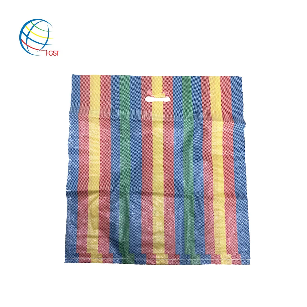 white pp woven bag packing corn 50KG export to South America