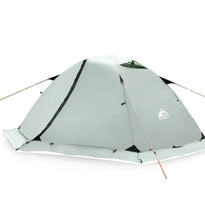 2 Person Waterproof Camping Tents For Outdoor Recreation Double Layer 4 Seasons Hiking Fishing Beach Tourist Tents