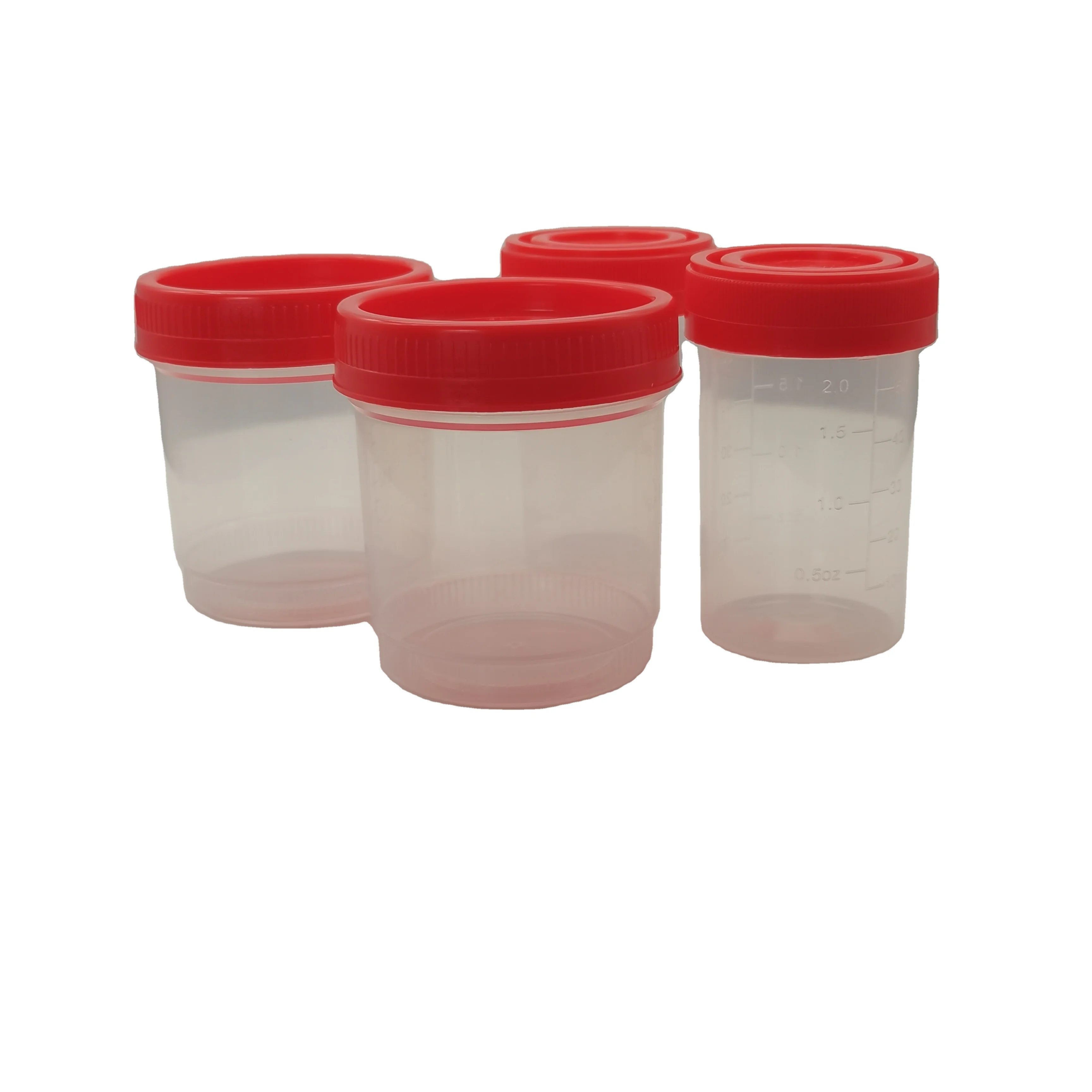 20ml 40ml 60ml 90ml 120ml 160ml 250ml Disposable plastic formalin cup