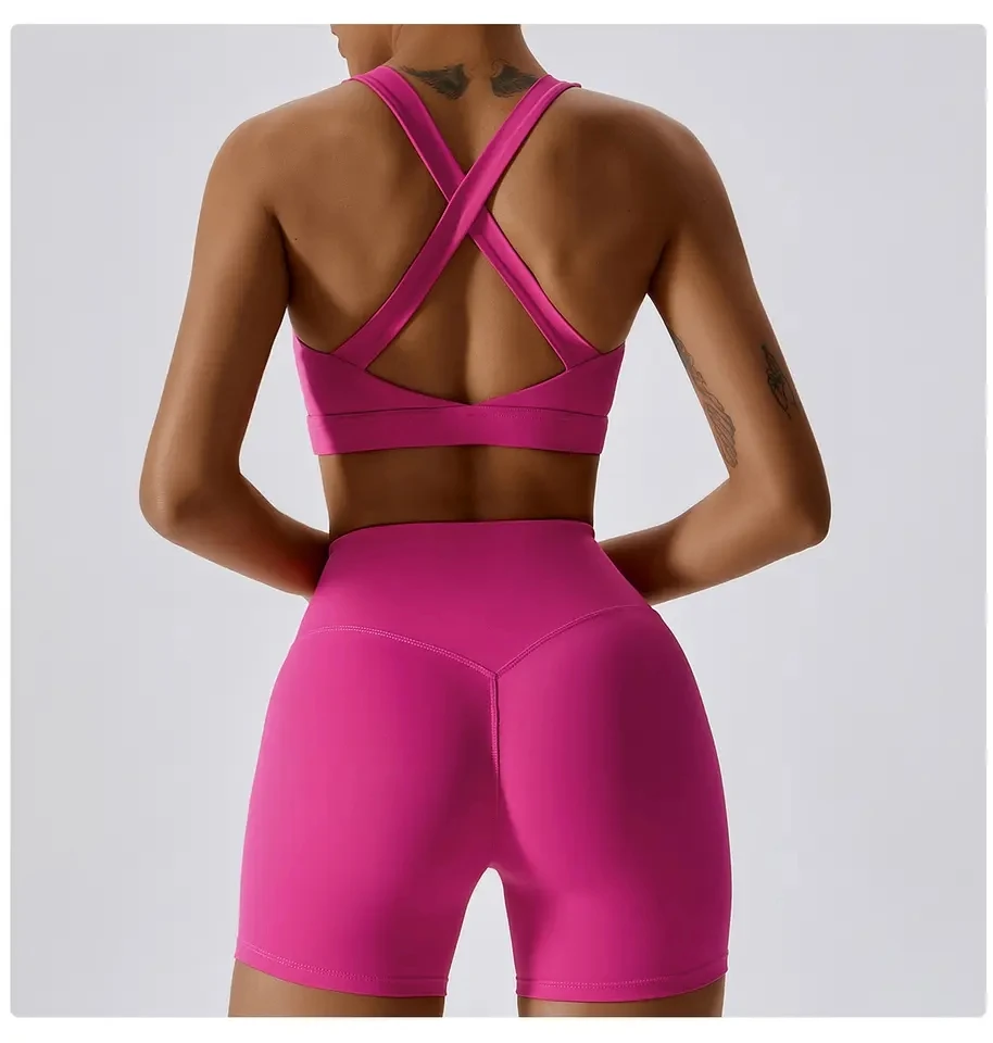 Wholesale Ropa Athleisure Fitness Clothing Women Gym Clothes Kit Sweat Suit Butt Lift Women Long Sleeve 4 Piece Yoga Sets