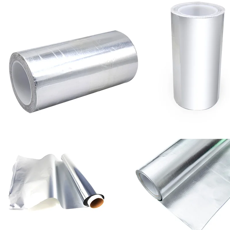 Factory Single Sided Tape Pure Metal Copper Foil and Aluminum Foil Gold and  Conductive with/without Adhesive Film