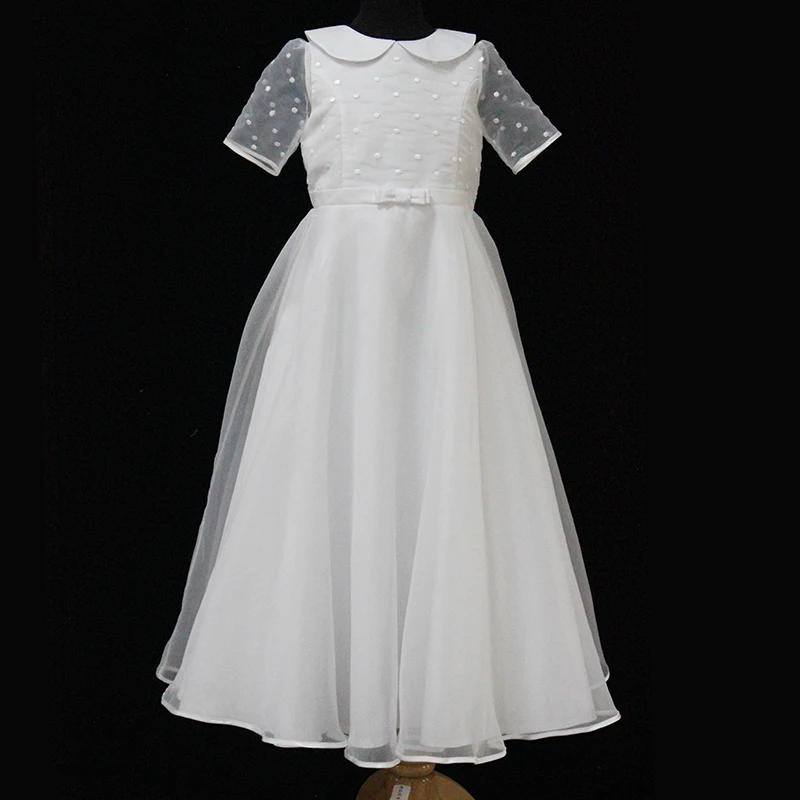 D30636Kids принцесса оптом прекрасные кружевные платья для девочек с цветами для детей свадебное платье