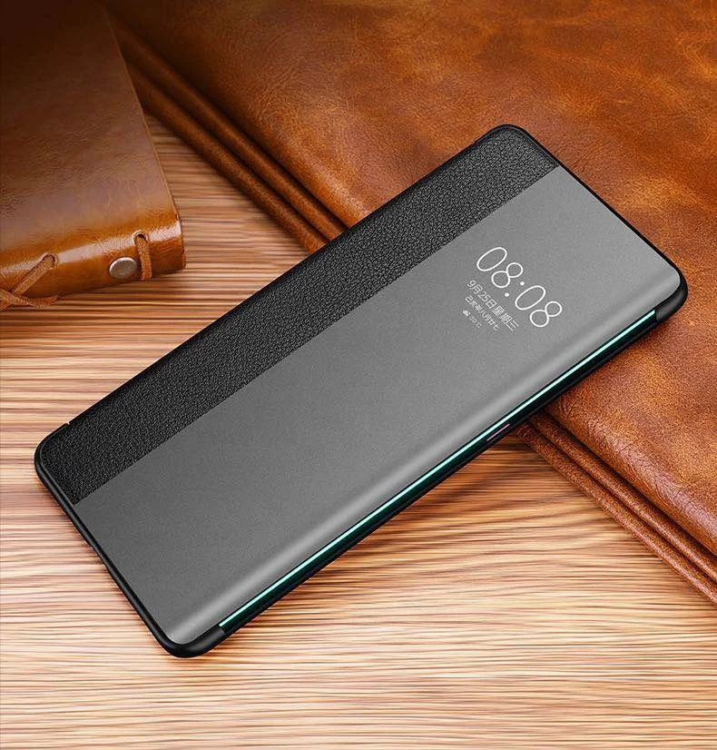  Горячая Распродажа прозрачный флип-чехол для Huawei Mate 30 Pro Роскошный чехол смартфона