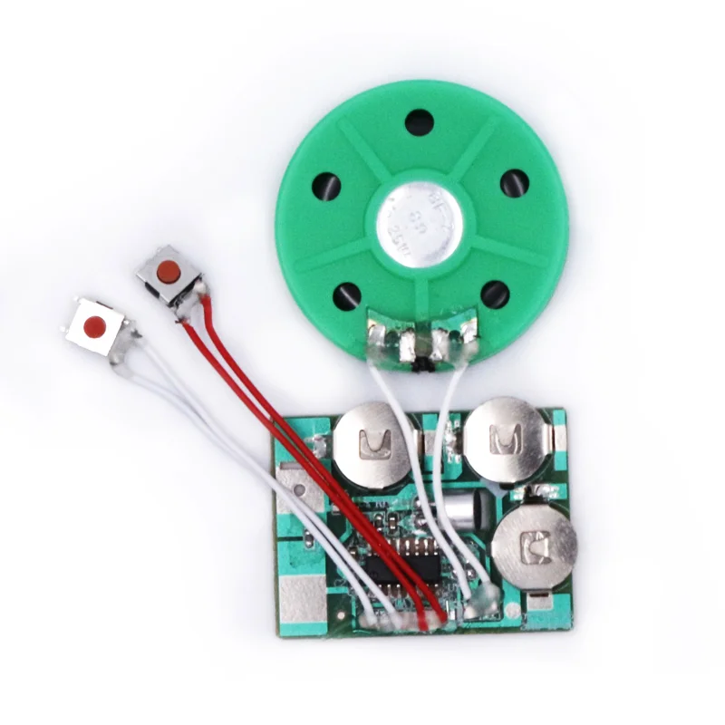 DIY Greeting Card Chip for Greeting Cards Sound Voice Recording Module Device Chip Recordable Sound 30S Chip for Christmas Cards
