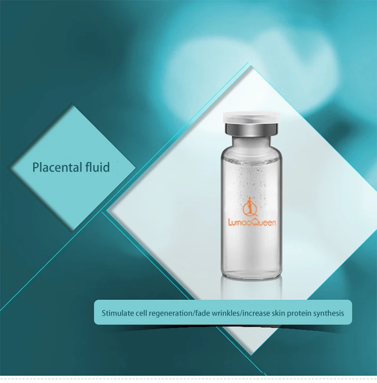 Custom Logo Low MOQ Placenta Serum Anti Wrinkle for Women Skin Care Placenta Cream Serum Sheep Placenta Serum