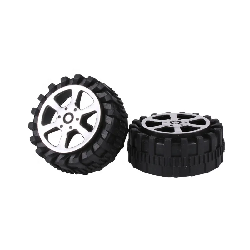 42mm toys accessories plastic car tires toy wheels