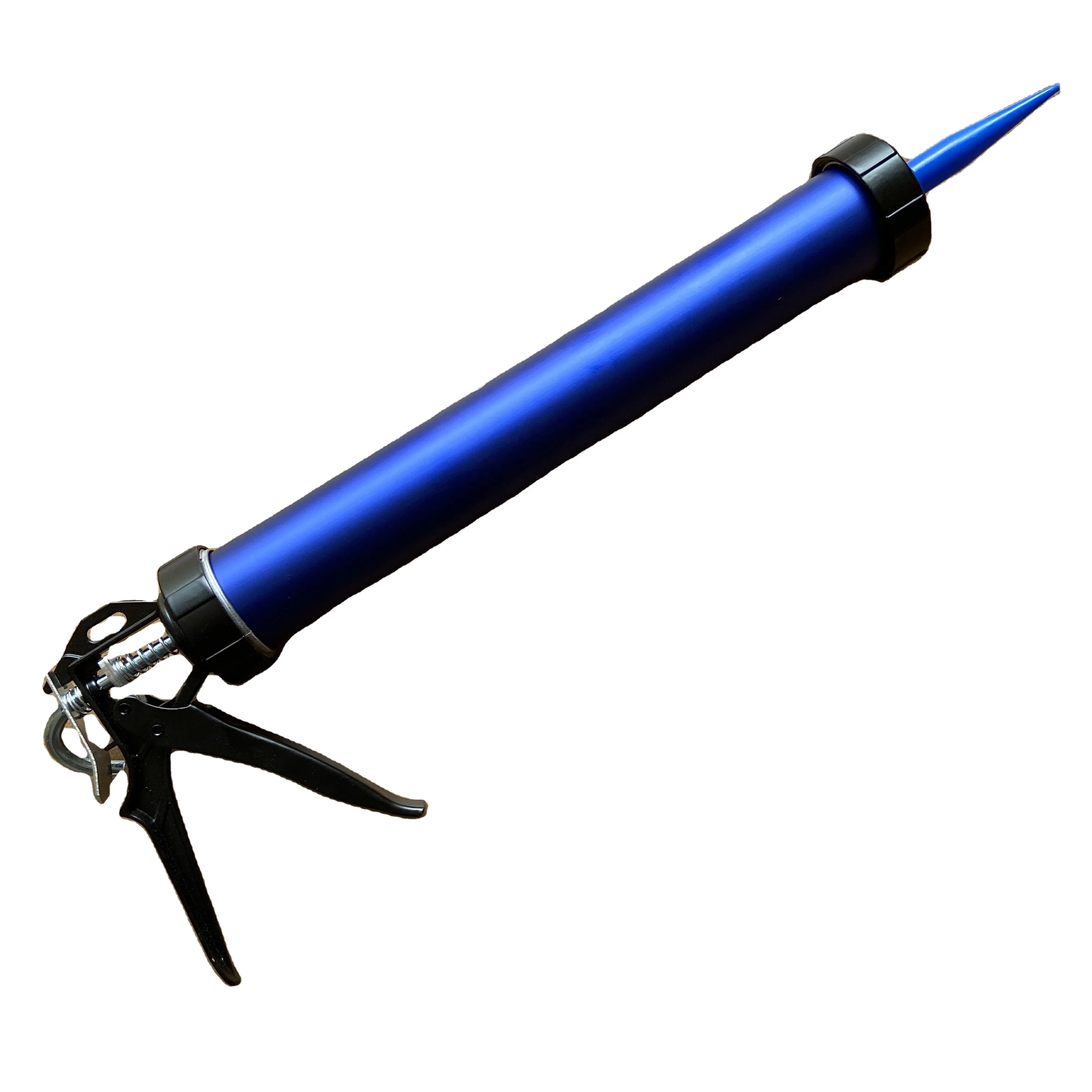 Thickened aluminum alloy barrel gun structure glue gun glass glue soft coated Cartridges Caulk Gun