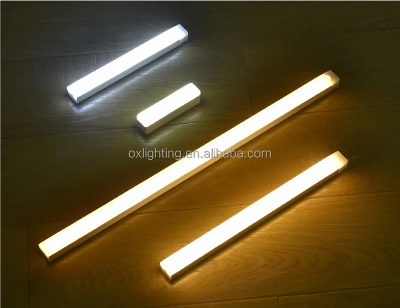 USB Rechargeable Battery Motion Sensor LED Night Light Lamp Bedroom Kitchen Cabinet Light Wireless Closet Lights